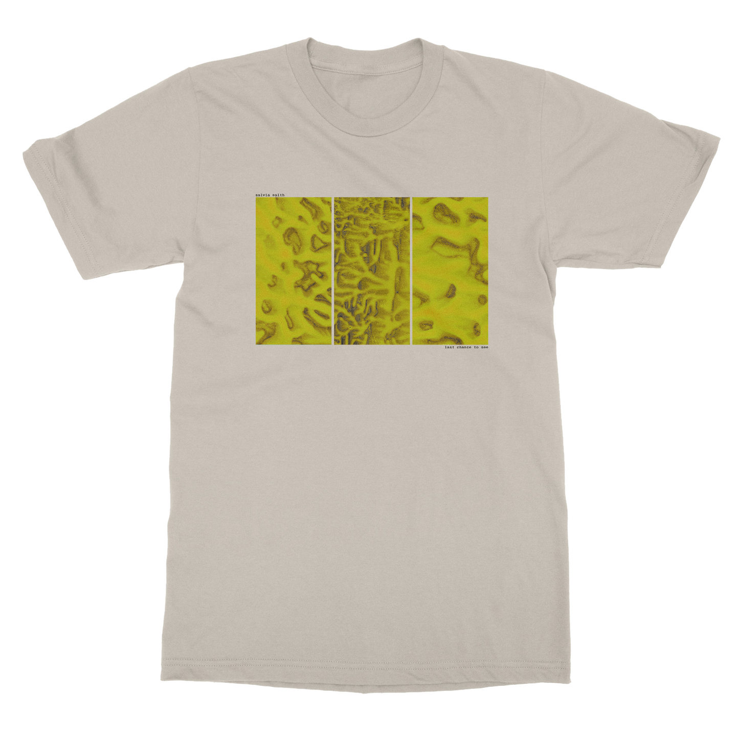 salvia palth - last chance to see - t-shirt, sand